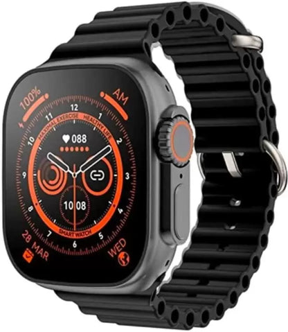 Beat T800 Ultra 8 smartwatch for men & women with wireless charger smartwatch